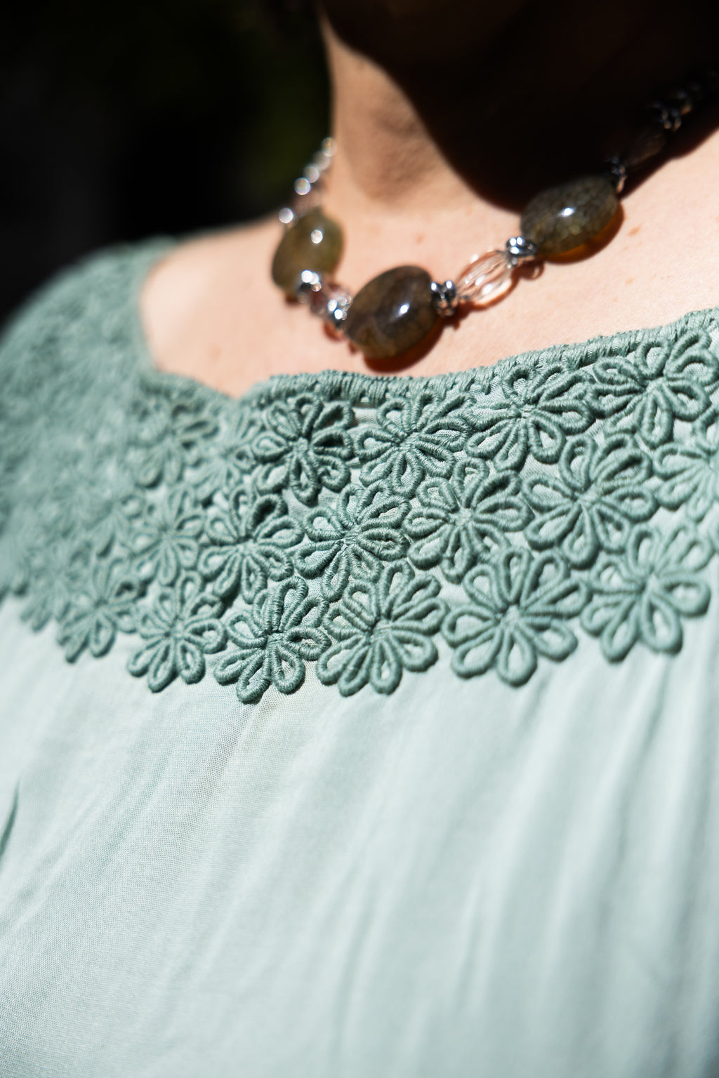 Blusa Brisa - Blusa artesanal, detalle 2