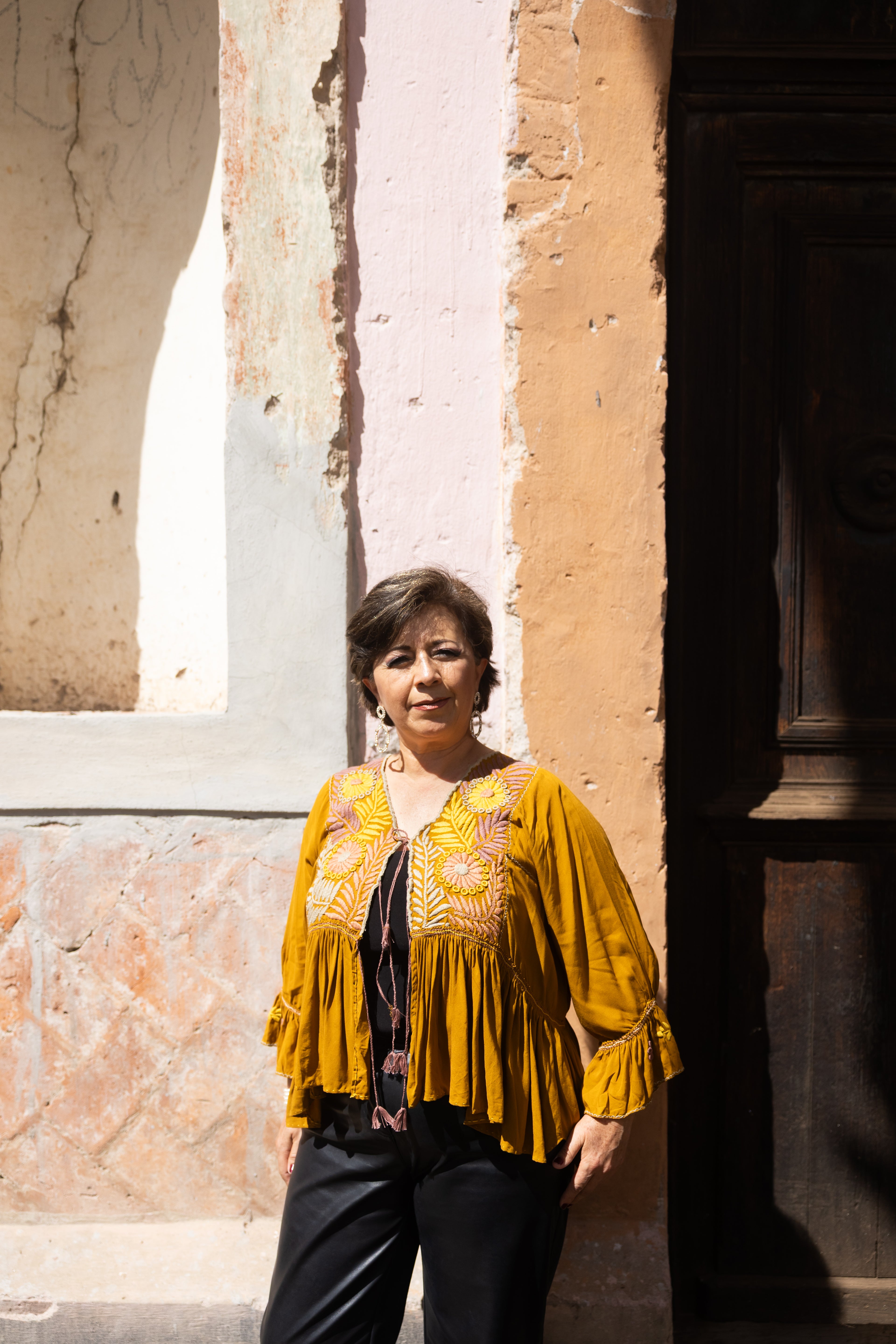 Blusa Ocaso - Blusa artesanal, detalle 2